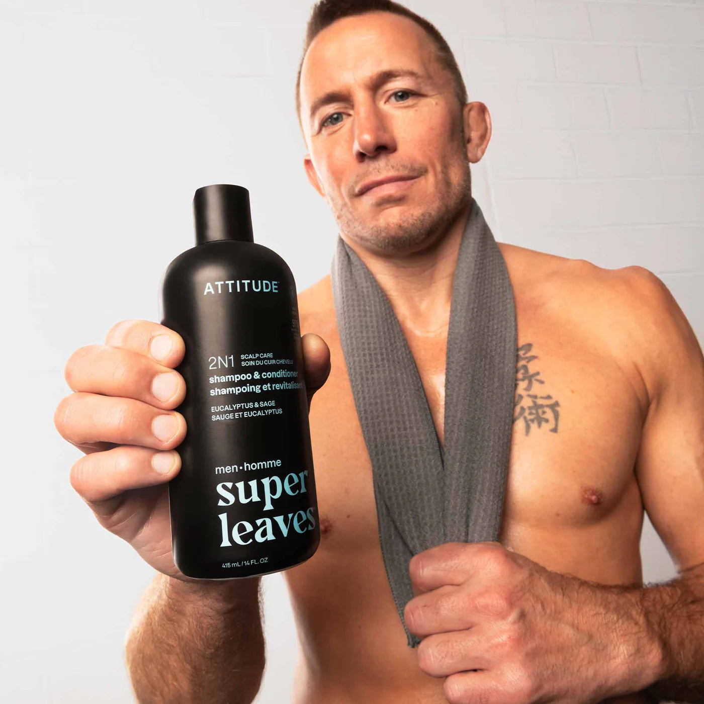 2-in-1 Men Shampoo & Conditioner Scalp Care