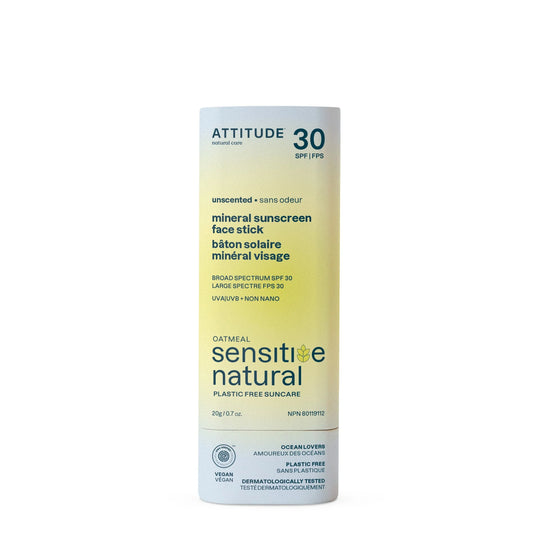 Mineral Sunscreen Face Stick – Spf 30 Sensitive Skin