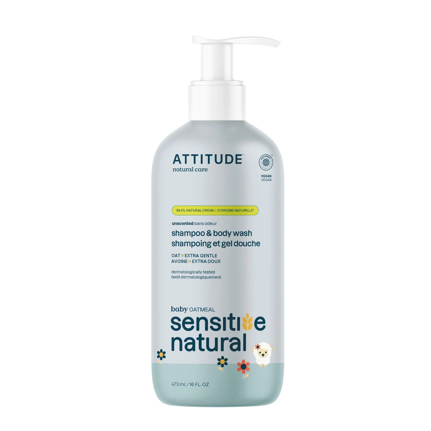 2-in-1 Baby Shampoo & Body Wash – Sensitive Skin
